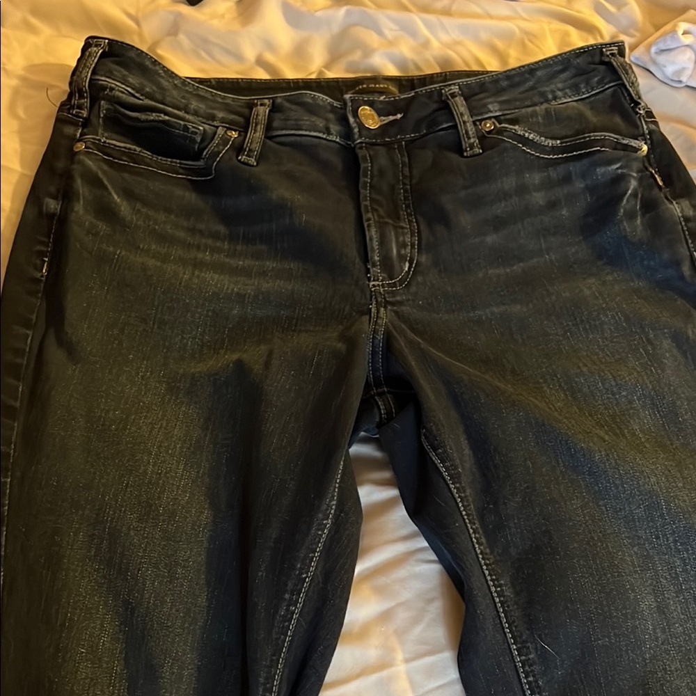 Dark Blue Denim Jeans